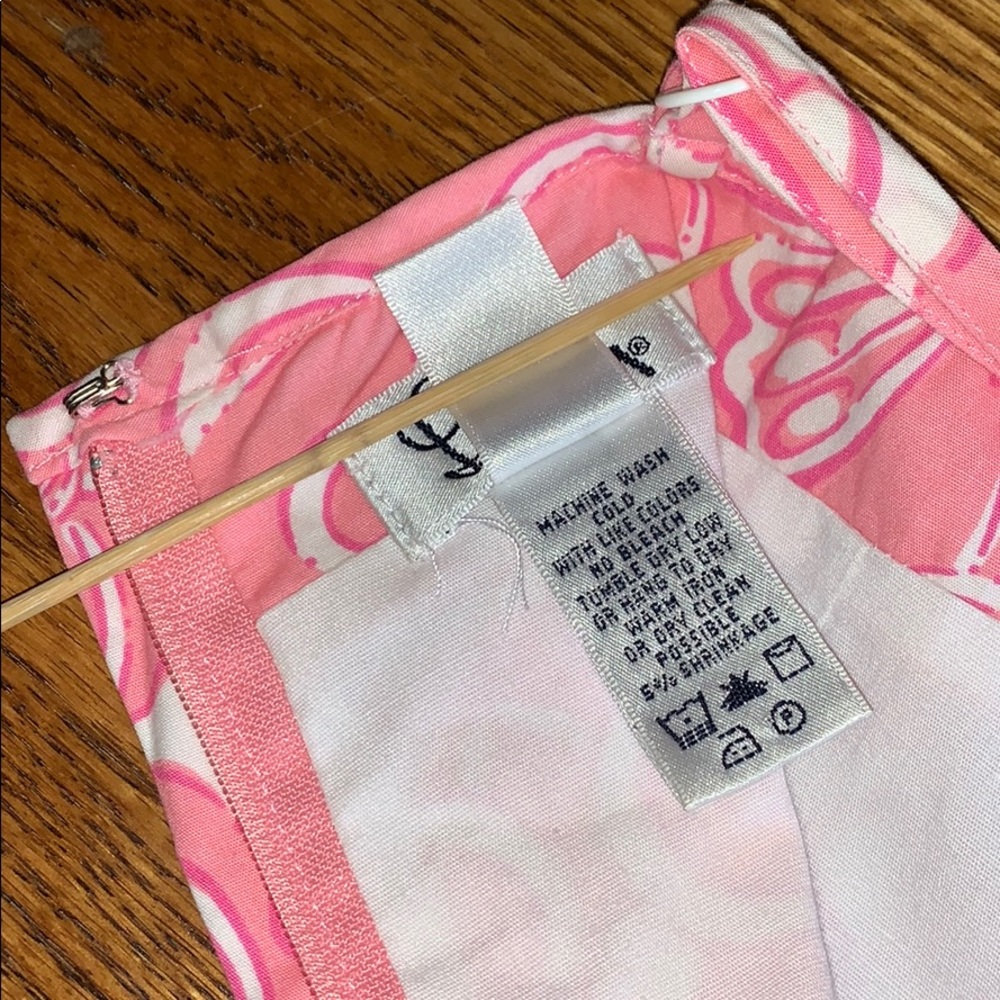 Lilly Pulitzer- sz 6 sundress - pink flowers - Picture 7 of 7